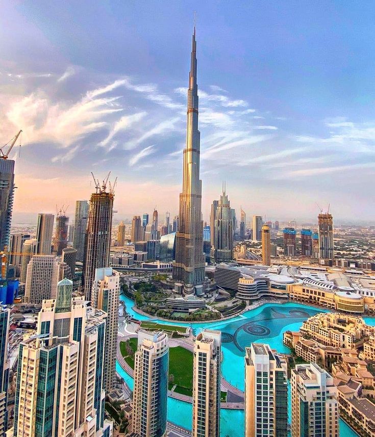 Dubai skyline at dusk — ISO certification across the GCC
